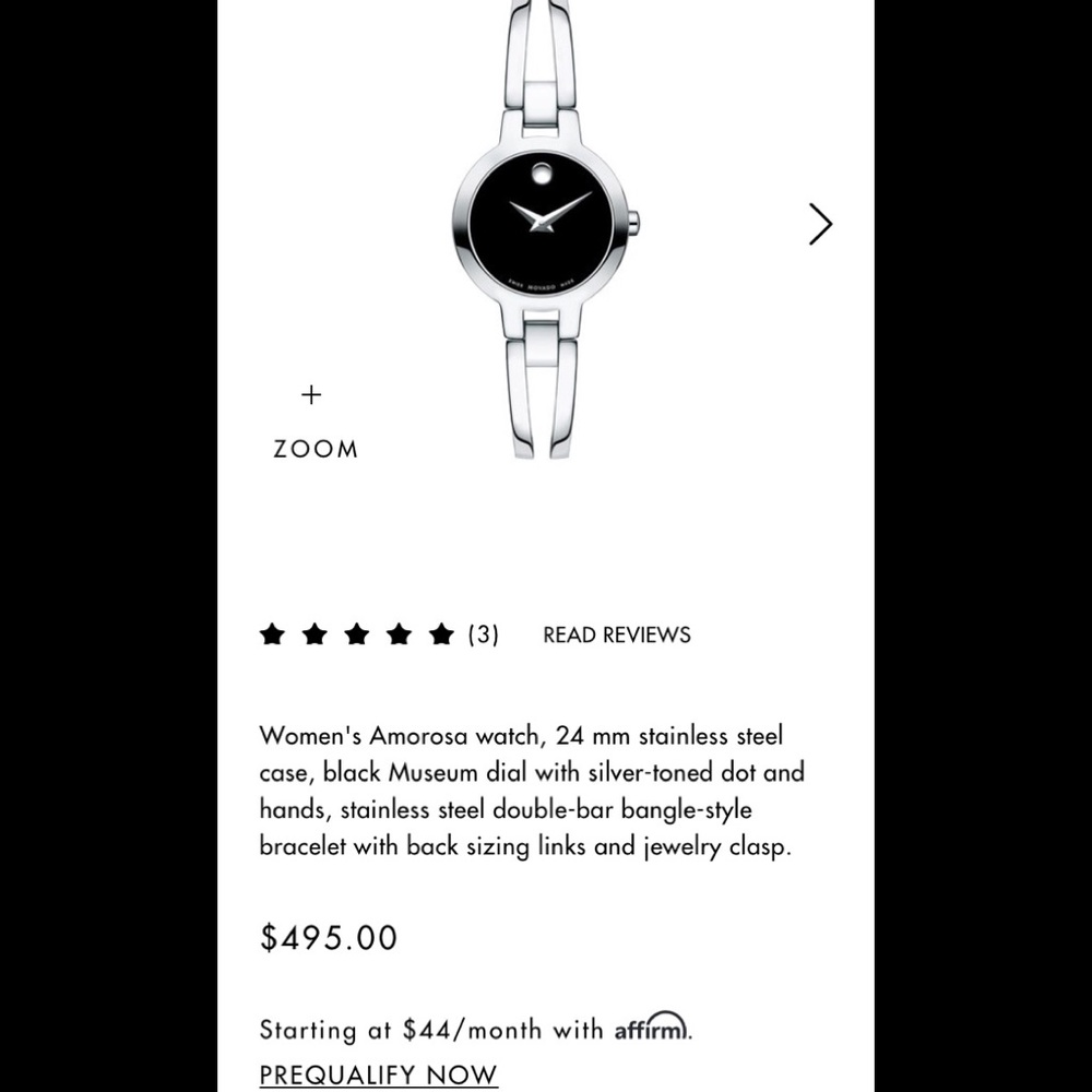 Movado Watch